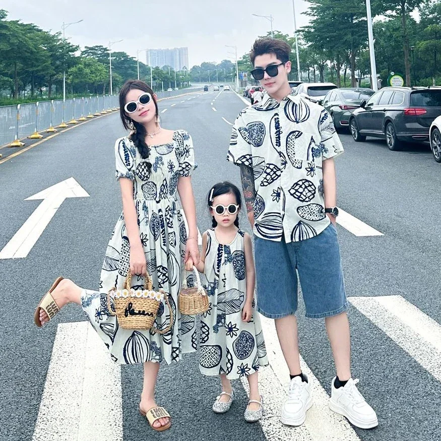 Parent Of Plant - Frauen Kittel Kleider Koreanische Schwester Familie