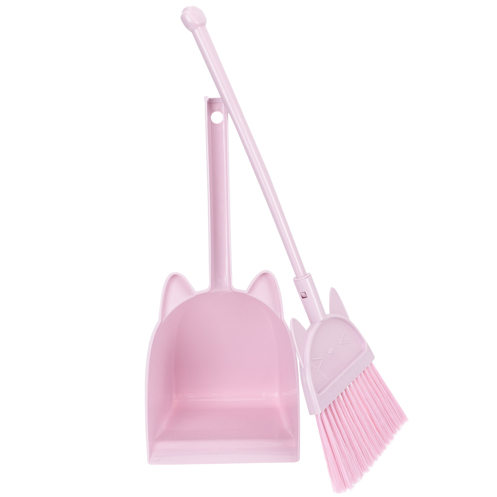 Parent Of Plant - 1 Set Kinder-Reinigungsbesen-Set, leichter Plastikbesen mit