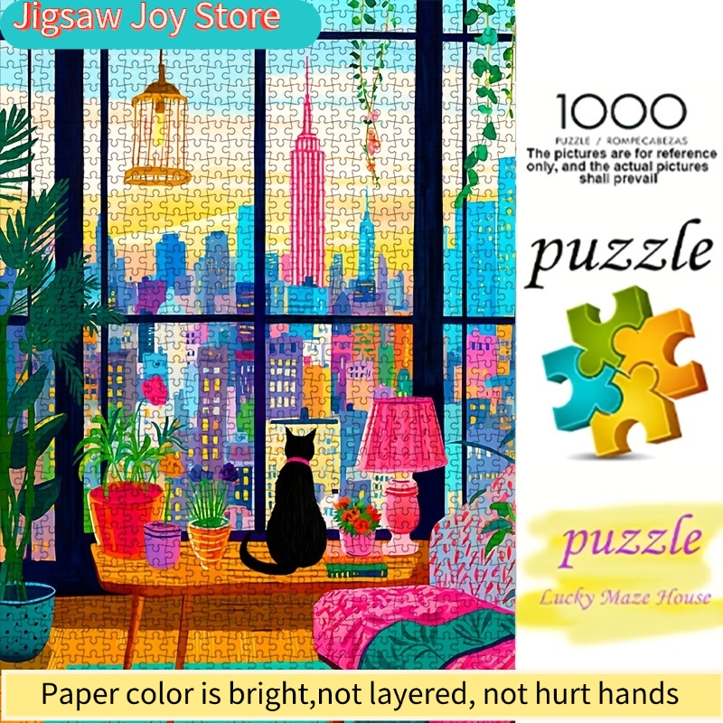 DIY-Papierpuzzle, Nachtansicht – Parent Of Plant Bewertung und Preis