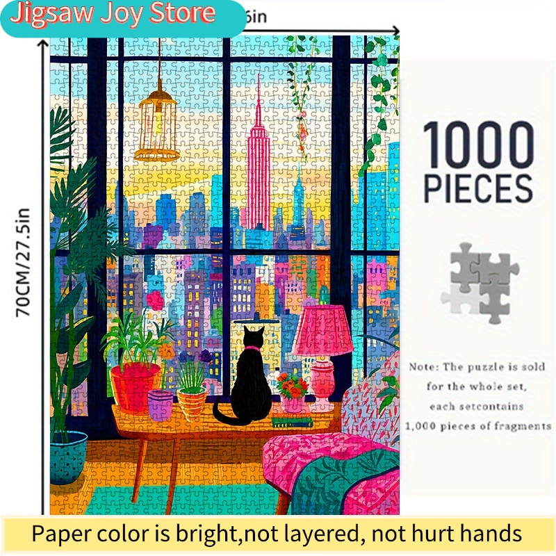 DIY-Papierpuzzle, Nachtansicht – Parent Of Plant Bewertung und Preis