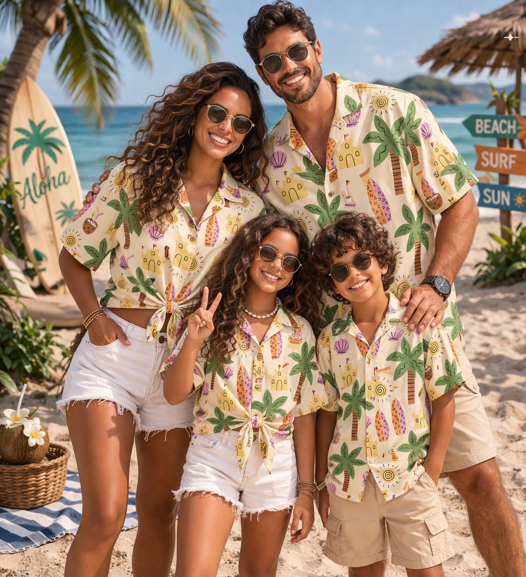 Hawaiianisches Kinderhemd mit  – Parent Of Plant Bewertung und Preis