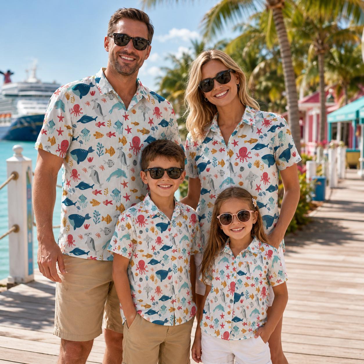 Hawaiianisches Kinderhemd mit  – Parent Of Plant Bewertung und Preis