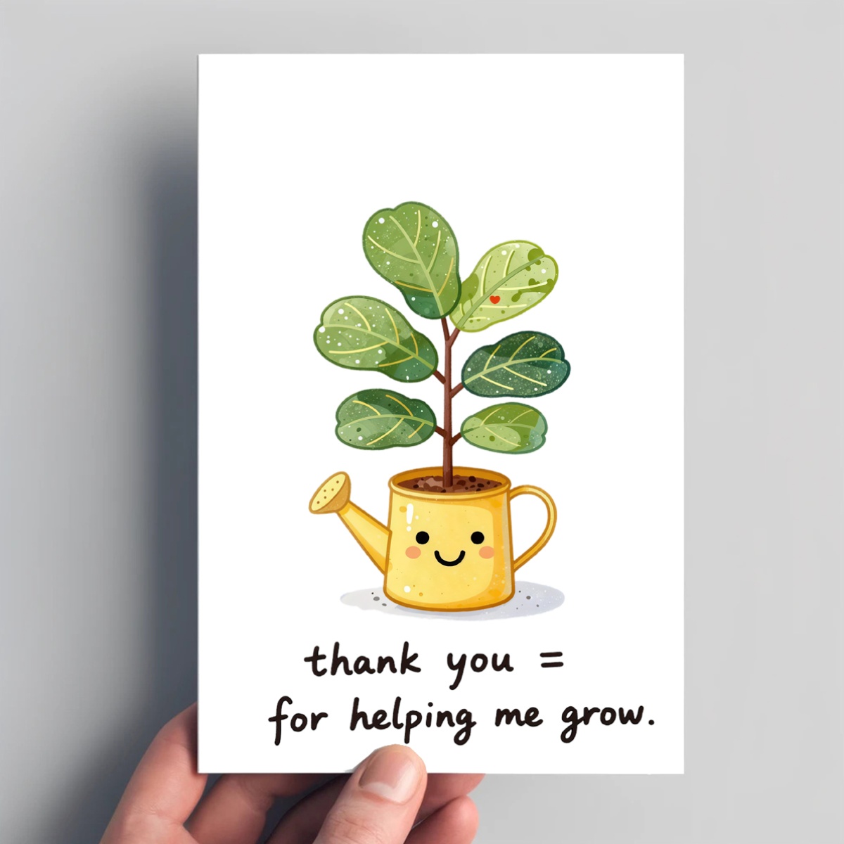 1 süße und warme Dankeskarte f – Parent Of Plant Bewertung und Preis